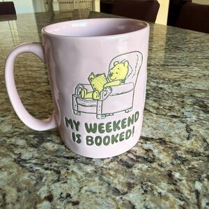 Pink Disney Winnie the Pooh Mug - My Weekend is Booked!
